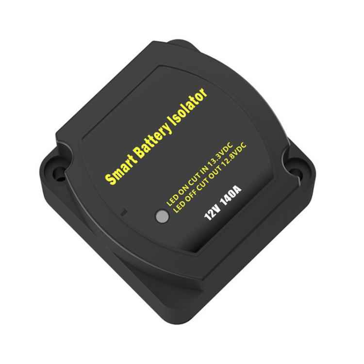 12V 140A Car Yacht RV Smart Dual Battery Isolation Controller with Relay