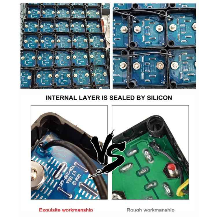 12V 140A Car Yacht RV Smart Dual Battery Isolation Controller with Relay