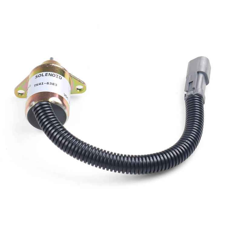 Fuel Shutdown Shut Off Solenoid Valve for Yanmar Engine TK41-6383 1503ES-12S5SUC11S