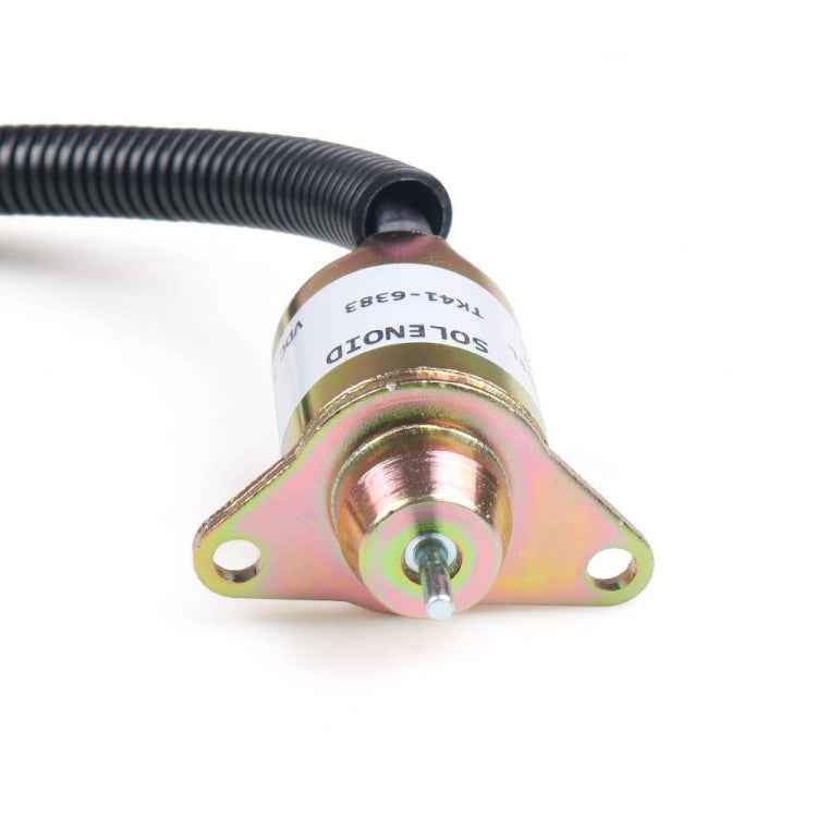 Fuel Shutdown Shut Off Solenoid Valve for Yanmar Engine TK41-6383 1503ES-12S5SUC11S
