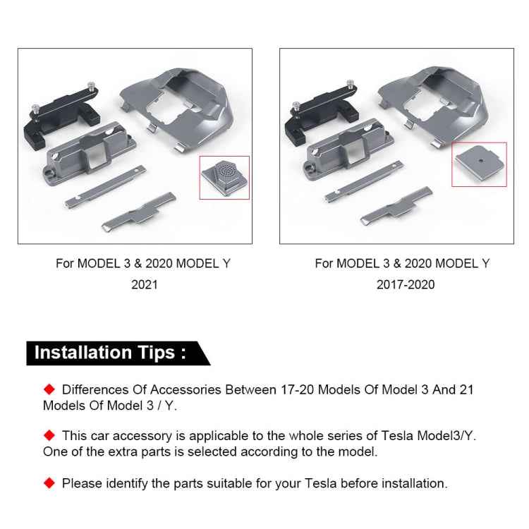 For Tesla Model 3 / Y 2017-2022 Car Monitor Rotation Mount