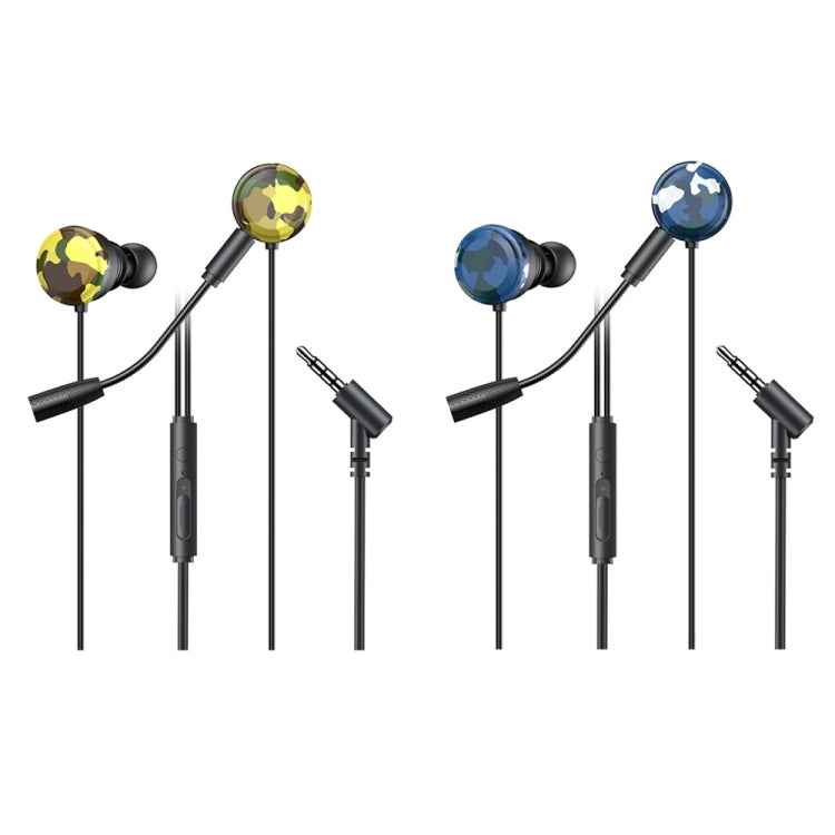 awei L6 1.2m In-ear E-sports Wired Headset With Microphone