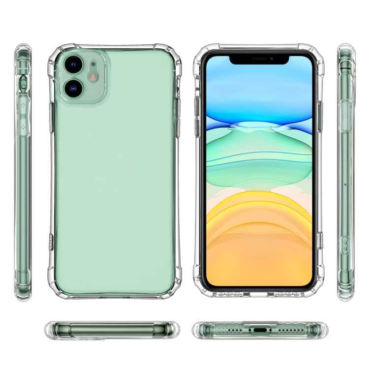 Sound Conversion Hole Transparent TPU Airbag Shockproof Case