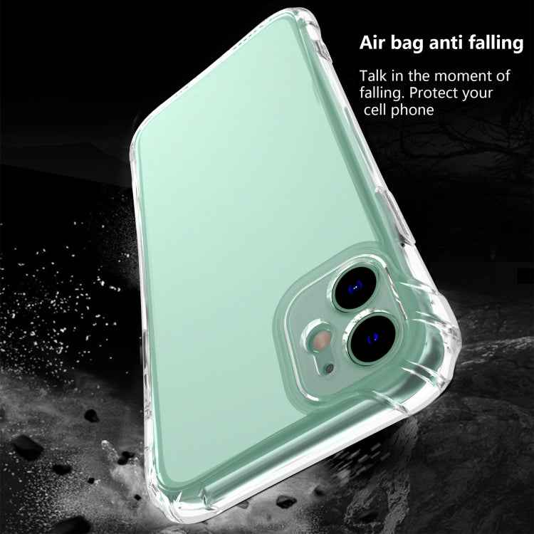 Sound Conversion Hole Transparent TPU Airbag Shockproof Case