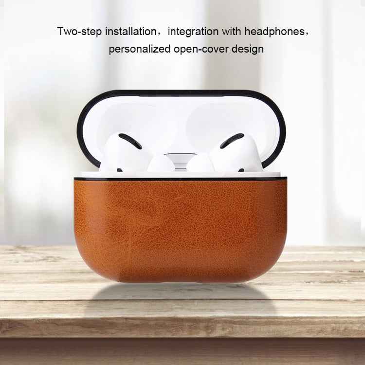 Anti-fall Crazy Horse Texture PU Leather Protective Case with Carabiner