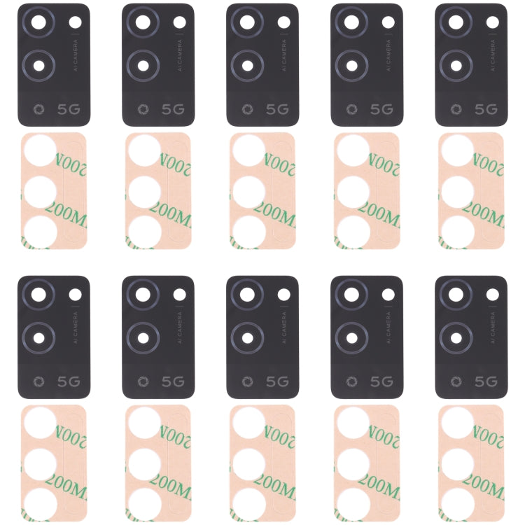 10 lentes de cámara trasera para Xiaomi Redmi Note 11SE, Xiaomi Poco F4 GT, Xiaomi Redmi K40S/Poco F4, Xiaomi Redmi Note 11E/Redmi 10 5G/Redmi 11 Prime 5G, Xiaomi Black Shark 4S/Black Shark 4S Pro, OPPO Reno7 5G/Reno7 5G China...