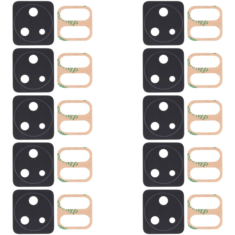 10 PCS Back Camera Lens