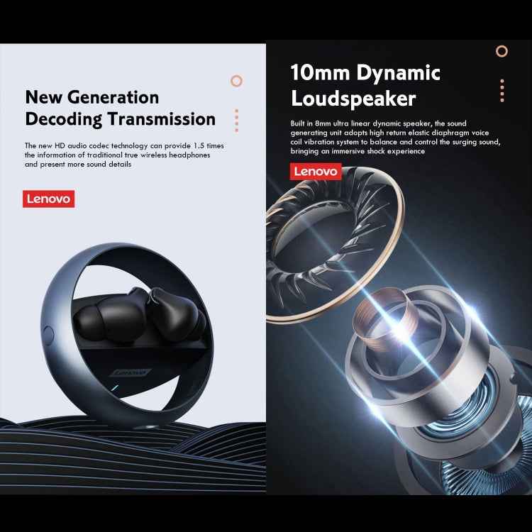 Lenovo LP60 TWS Wireless Bluetooth 5.3 Noise Reduction Earphone