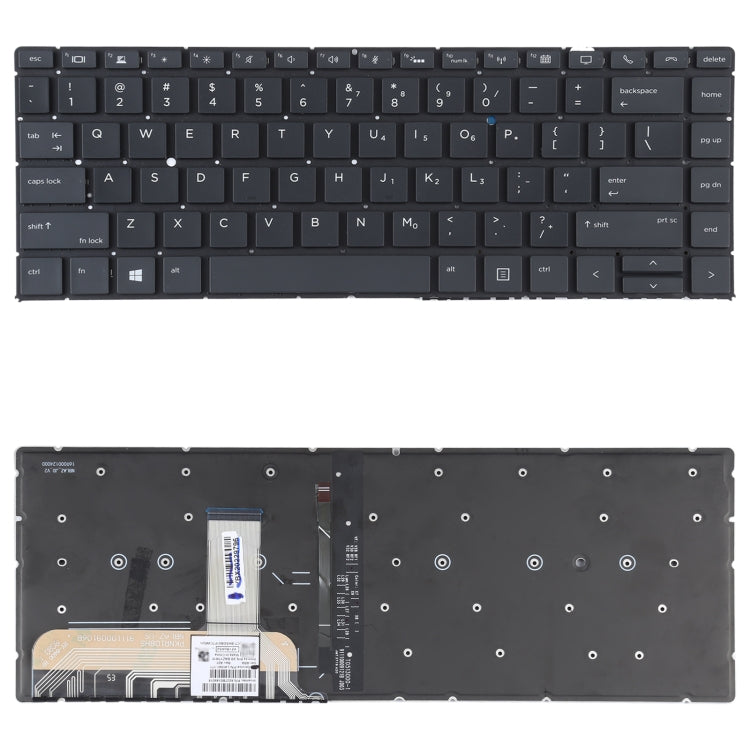 For HP Elitebook X360 836 730 G5 735 G5 G6 US Version Keyboard with Backlight