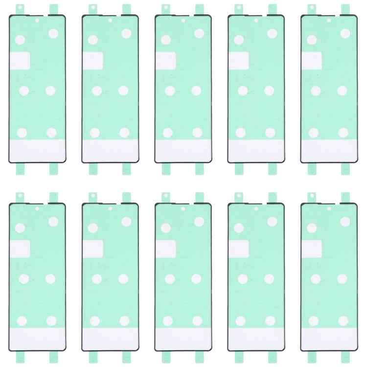10pcs Front Housing Adhesive, For Samsung Galaxy A71 SM-A715, For Samsung Galaxy A01 SM-A015, For Samsung Galaxy Z Fold2 5G SM-F916B, For Samsung Galaxy Z Fold3 5G SM-F926B, For Samsung Galaxy Fold SM-F900