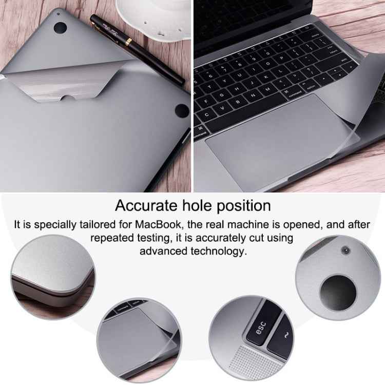 4 in 1 Upper Cover Film + Bottom Cover Film + Full-support Film + Touchpad Film Laptop Body Protective Film Sticker