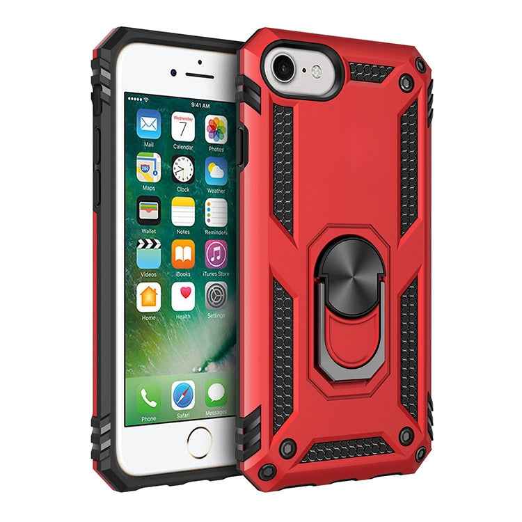Shockproof TPU + PC Protective Case with 360 Degree Rotating Holder