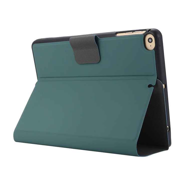 For iPad mini 5 / 4 / 3 / 2 / 1 Electric Pressed Texture Horizontal Flip Leather Case with Holder & Pen Slot