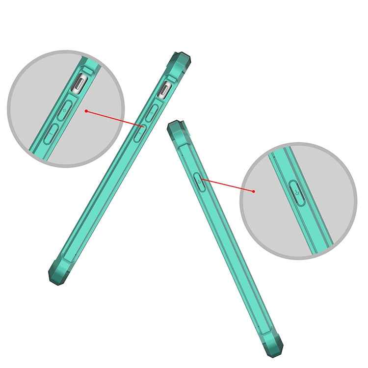 For iPhone SE (2020) Scratchproof TPU + Acrylic Protective Case