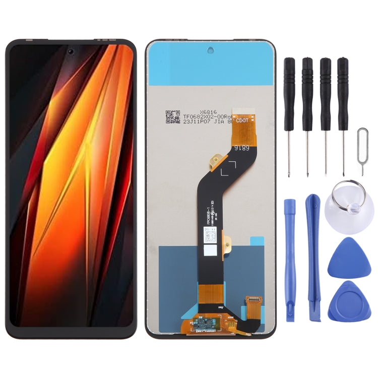Écran LCD OEM pour Tecno Pova 4 LG7n avec numériseur complet, pour Tecno Pop 6 BE7, pour Tecno Spark 9 Pro, pour Tecno Spark 9 KG5p / Spark 9T KH6, pour Tecno Camon 19 CI6n, pour Tecno Pova Neo 5G, pour Tecno Pova 4 LG7n / Pova Neo 2 LG6n ...