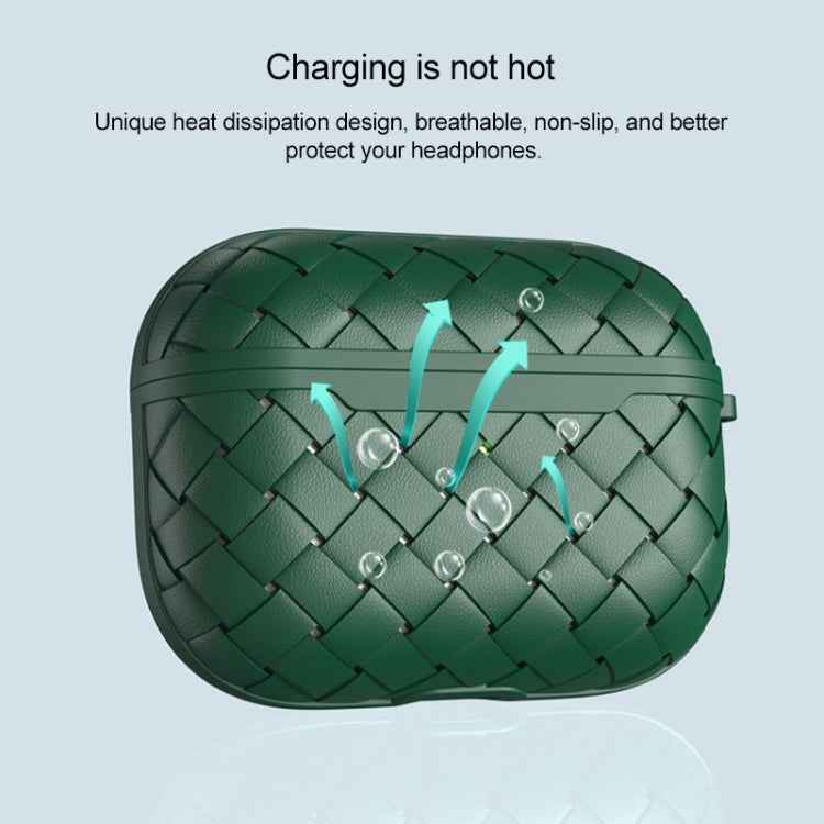 Weave Texture TPU Wireless Earphone Protective Case