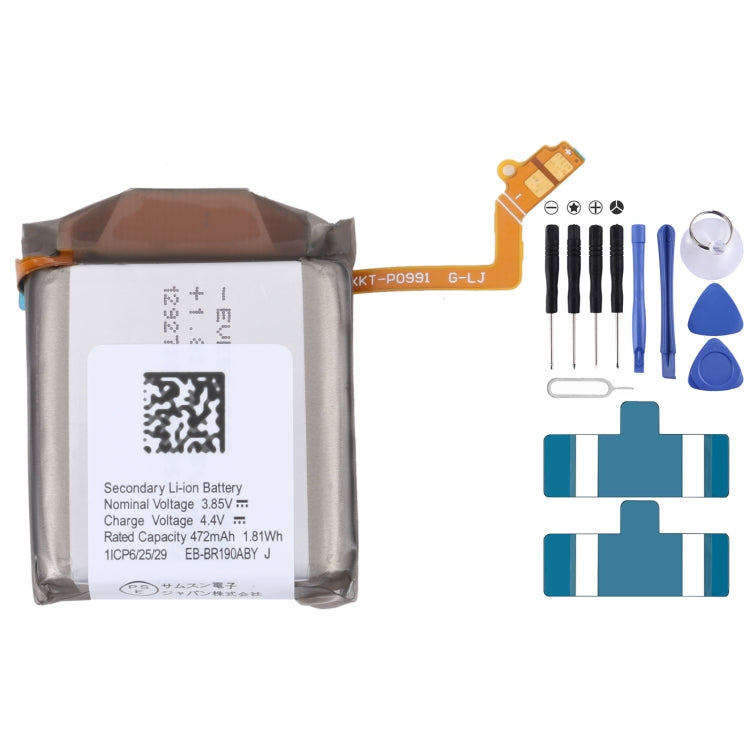 Batería de repuesto para Samsung Gear Live SM-R382 300 mAh EB-BR382ABE, para SONY Smart Watch 3, para HUAMI AMAZFIT GTS 2/GTS 2 Mini, para Amazfit GTR 2/2E, para Huawei GT2 Pro, para Huawei GS PRO, para Samsung Galaxy Buds Pro...