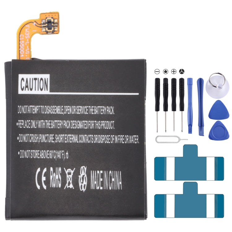 Batería de repuesto para Samsung Gear Live SM-R382 300 mAh EB-BR382ABE, para SONY Smart Watch 3, para HUAMI AMAZFIT GTS 2/GTS 2 Mini, para Amazfit GTR 2/2E, para Huawei GT2 Pro, para Huawei GS PRO, para Samsung Galaxy Buds Pro...
