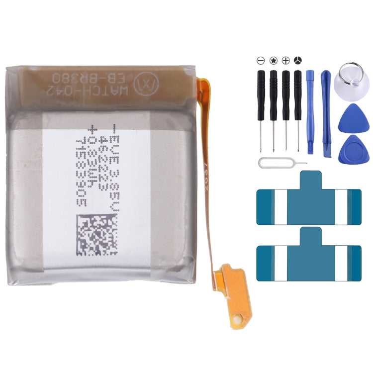 Batería de repuesto para Samsung Gear Live SM-R382 300 mAh EB-BR382ABE, para SONY Smart Watch 3, para HUAMI AMAZFIT GTS 2/GTS 2 Mini, para Amazfit GTR 2/2E, para Huawei GT2 Pro, para Huawei GS PRO, para Samsung Galaxy Buds Pro...
