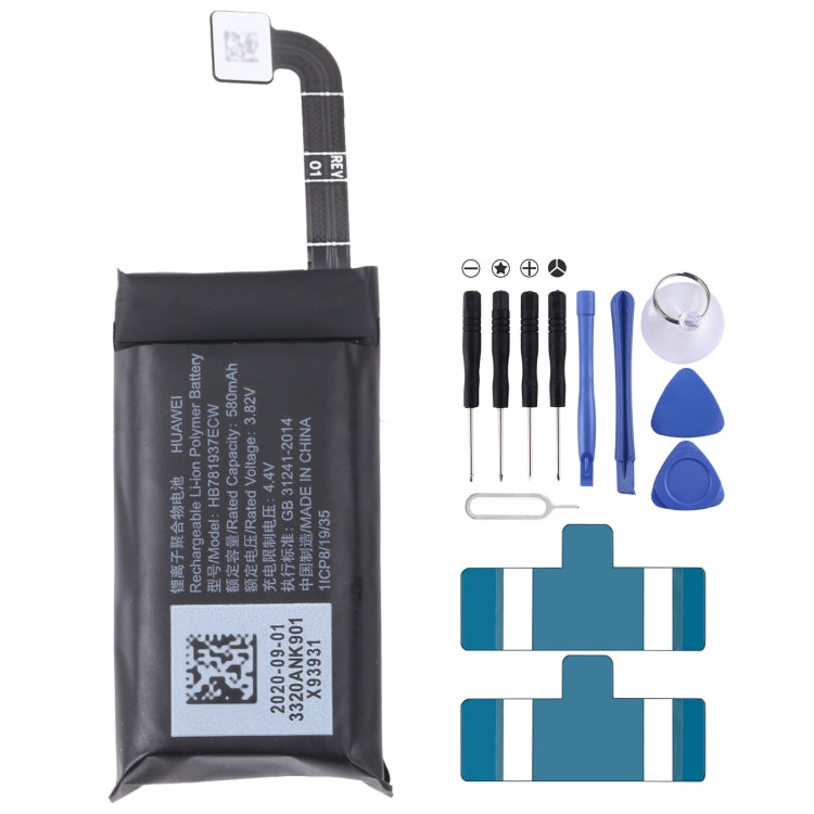 Batería de repuesto para Samsung Gear Live SM-R382 300 mAh EB-BR382ABE, para SONY Smart Watch 3, para HUAMI AMAZFIT GTS 2/GTS 2 Mini, para Amazfit GTR 2/2E, para Huawei GT2 Pro, para Huawei GS PRO, para Samsung Galaxy Buds Pro...