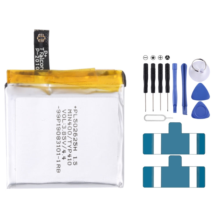Batería de repuesto para Samsung Gear Live SM-R382 300 mAh EB-BR382ABE, para SONY Smart Watch 3, para HUAMI AMAZFIT GTS 2/GTS 2 Mini, para Amazfit GTR 2/2E, para Huawei GT2 Pro, para Huawei GS PRO, para Samsung Galaxy Buds Pro...