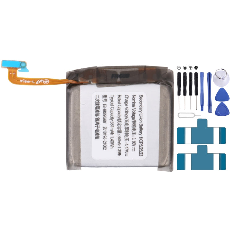 Batería de repuesto para Samsung Gear Live SM-R382 300 mAh EB-BR382ABE, para SONY Smart Watch 3, para HUAMI AMAZFIT GTS 2/GTS 2 Mini, para Amazfit GTR 2/2E, para Huawei GT2 Pro, para Huawei GS PRO, para Samsung Galaxy Buds Pro...