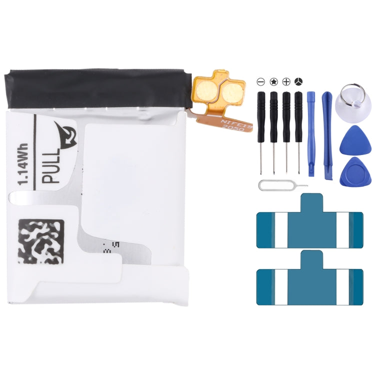 Batería de repuesto para Samsung Gear Live SM-R382 300 mAh EB-BR382ABE, para SONY Smart Watch 3, para HUAMI AMAZFIT GTS 2/GTS 2 Mini, para Amazfit GTR 2/2E, para Huawei GT2 Pro, para Huawei GS PRO, para Samsung Galaxy Buds Pro...