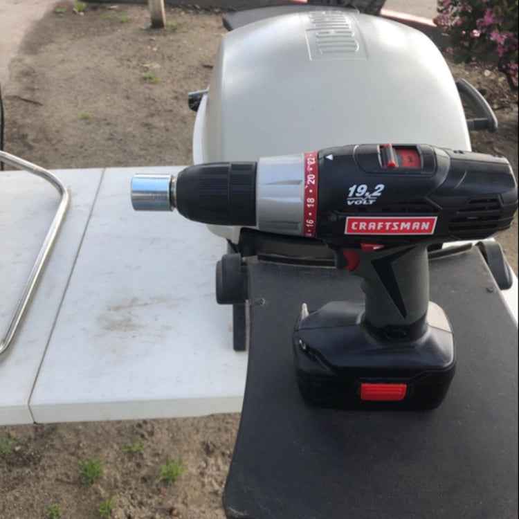 Leveling Scissor Jack Socket Drill Adapter,for 3/4 inch Hex Drive Jacks