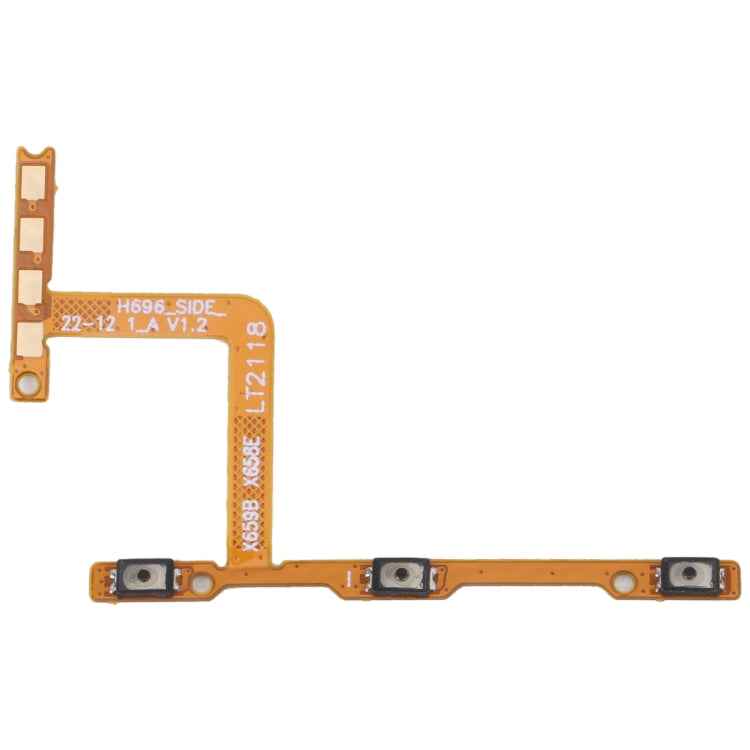 OEM Power Button & Volume Button Flex Cable, For Tecno Spark 8C / Spark Go 2022, For Tecno Pova Neo LE6, For Tecno Camon 18i CG6, For Infinix Hot 11 Play, For Infinix Note 10 X693, For Itel P33 Plus, For Tecno Spark Go 2020 / Spark 6 Go, For Itel P37 P...