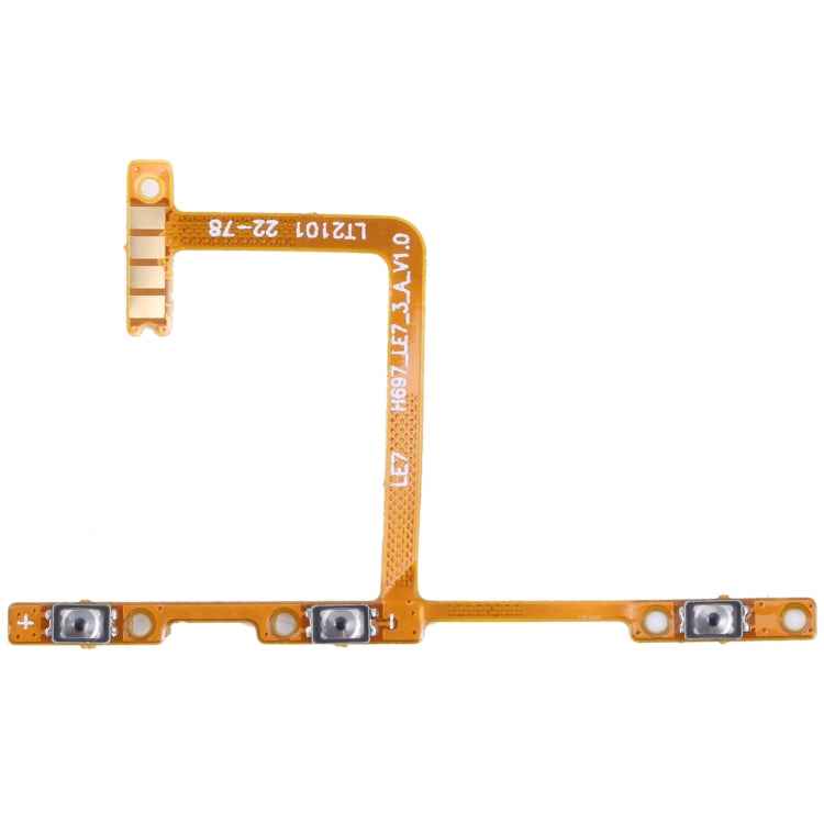 OEM Power Button & Volume Button Flex Cable, For Tecno Spark 8C / Spark Go 2022, For Tecno Pova Neo LE6, For Tecno Camon 18i CG6, For Infinix Hot 11 Play, For Infinix Note 10 X693, For Itel P33 Plus, For Tecno Spark Go 2020 / Spark 6 Go, For Itel P37 P...