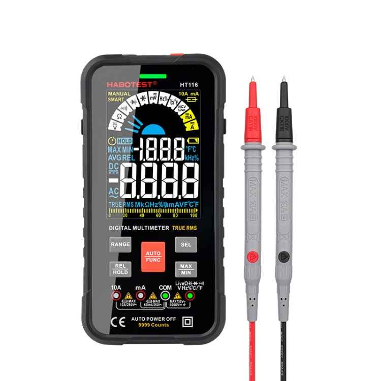 HABOTEST HT116 Large Screen Smart Automatic Digital Multimeter