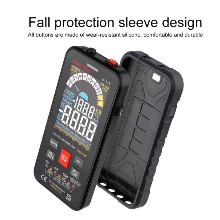 HABOTEST HT116 Large Screen Smart Automatic Digital Multimeter