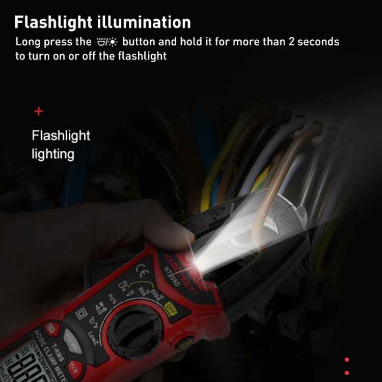 HABOTEST HT206A High Precision Digital Clamp Multimeter