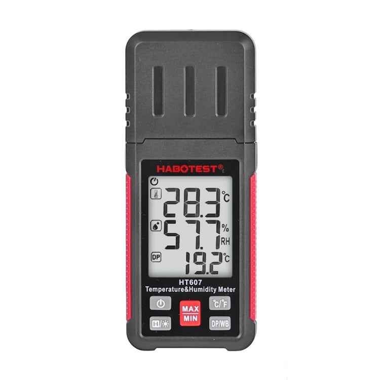 HABOTEST HT607 Portable Handheld Temperature Humidity Tester, HT607