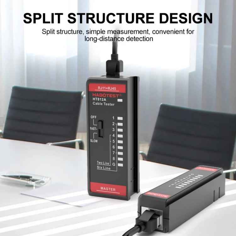 HABOTEST HT812A 2 in 1 Telephone Line Network Line Tester