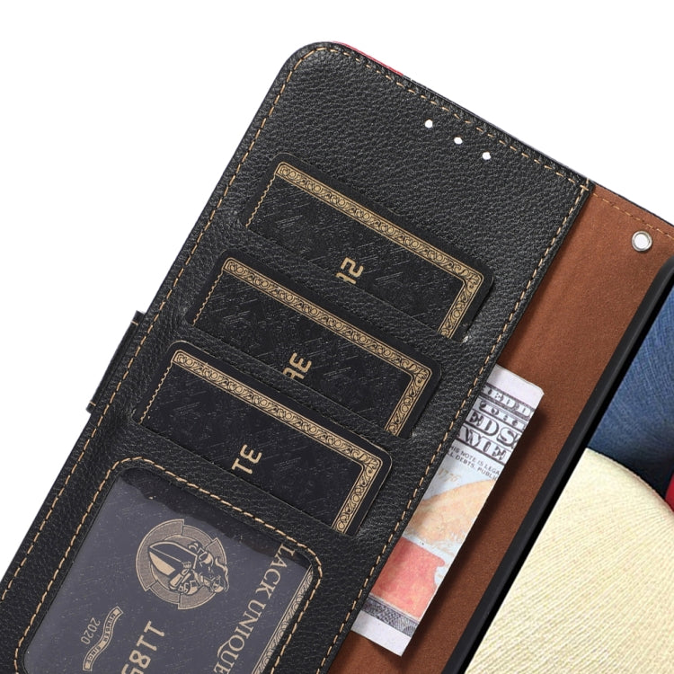 KHAZNEH Litchi Texture Leather RFID Phone Case, For Xiaomi 13T / Redmi K60 Ultra, For Xiaomi Redmi 12, For Xiaomi Redmi Note 12S 4G, For Xiaomi 13 Pro, For Xiaomi 13