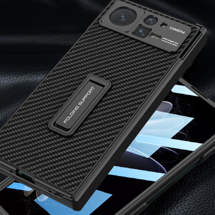 For Xiaomi Mix Fold 2 GKK Magnetic Hinge Flip Leather Phone Case with Holder, For Xiaomi Mix Fold 2
