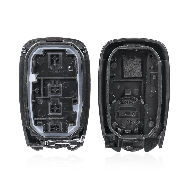 For Chevrolet / Opel 3+1 Button + Horn Button Car Key Case Remote Control Shell