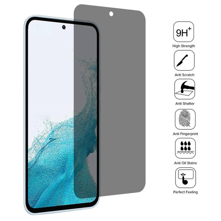 For Samsung Galaxy A54 5G 25pcs Flat Surface Privacy Tempered Glass Film