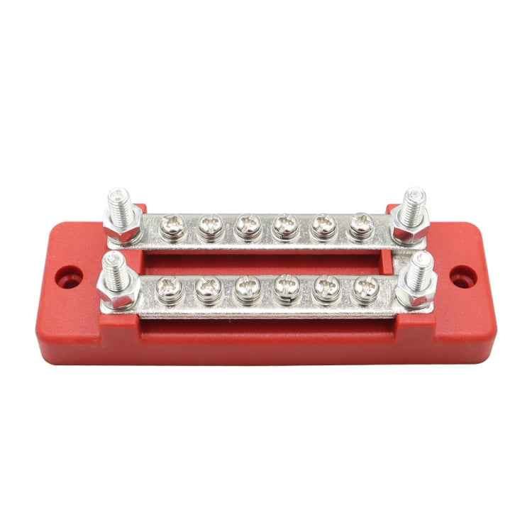 CP-3110 1 Pair 150A 12-48V RV Yacht Double-row 6-way Busbar