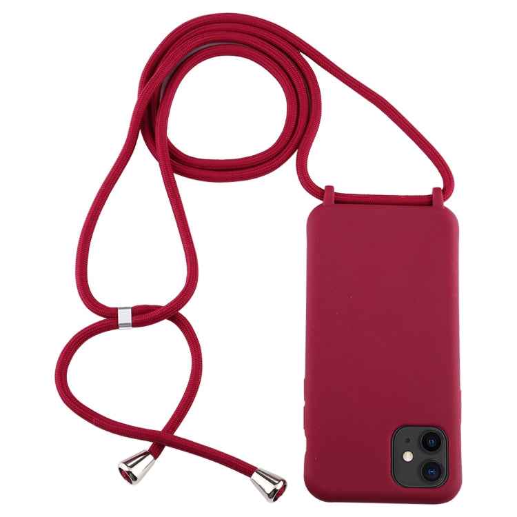 Candy Color TPU Protective Case with Lanyard