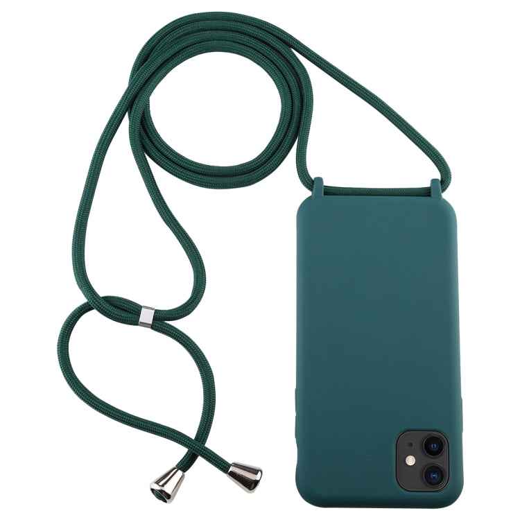 Candy Color TPU Protective Case with Lanyard