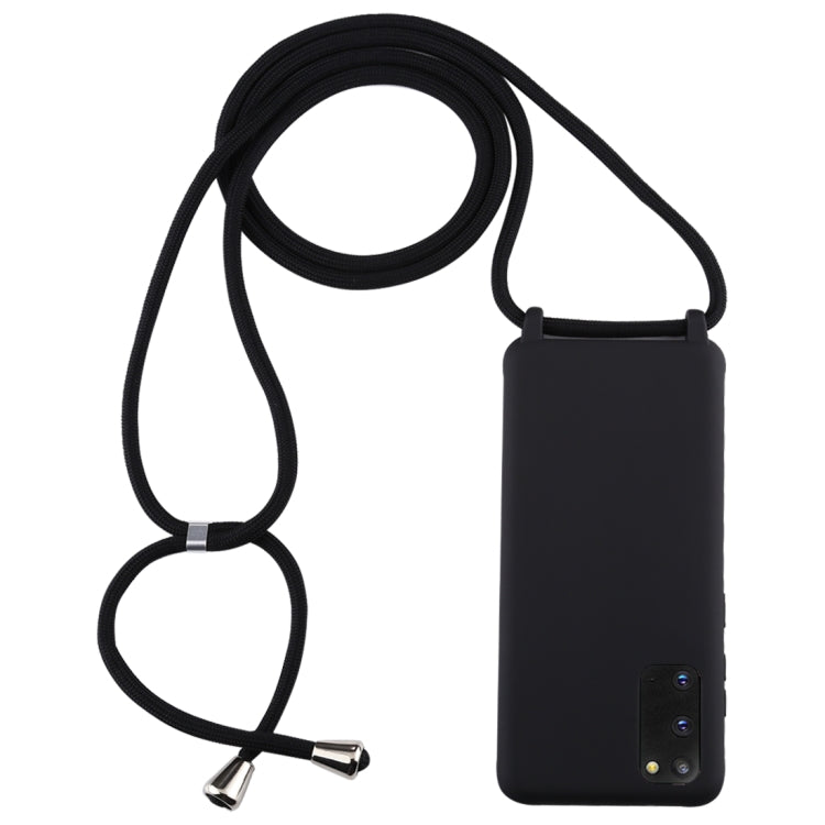 Candy Color TPU Protective Case with Lanyard