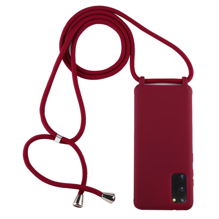 Candy Color TPU Protective Case with Lanyard
