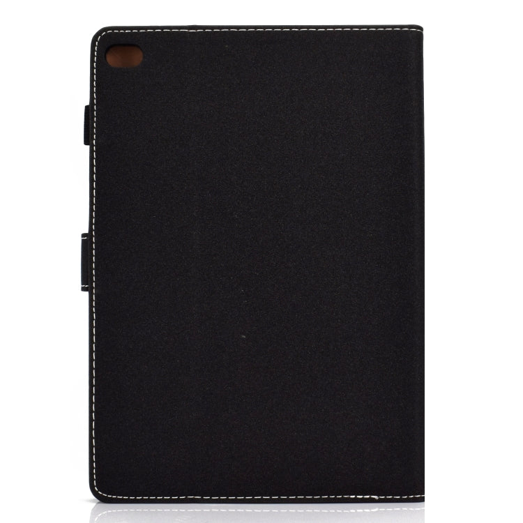 Solid Color Tablet PC Universal Magnetic Horizontal Flip Leather Case with Card Slots & Holder, For iPad Air / iPad Air 2 / iPad 9.7 (2018 & 2017)
