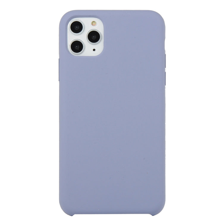 For iPhone 11 Solid Color Solid Silicone Shockproof Case (Hibiscus Pink), For iPhone 11 Pro