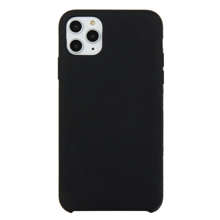 For iPhone 11 Solid Color Solid Silicone Shockproof Case (Hibiscus Pink), For iPhone 11 Pro Max