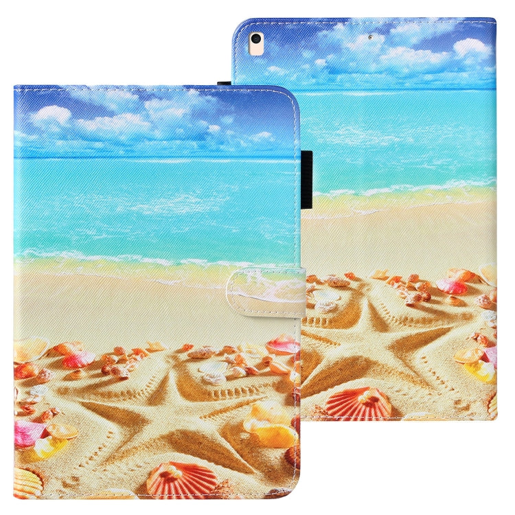 Cross Texture Painted Horizontal Leather Case with Sleep / Wake-up Function & Card Slot & Holder & Wallet