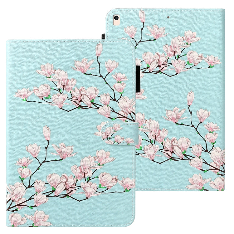 Cross Texture Painted Horizontal Leather Case with Sleep / Wake-up Function & Card Slot & Holder & Wallet