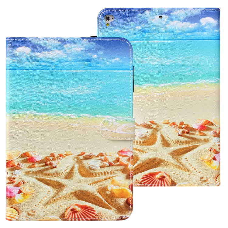 Cross Texture Painted Horizontal Leather Case with Sleep / Wake-up Function & Card Slot & Holder & Wallet